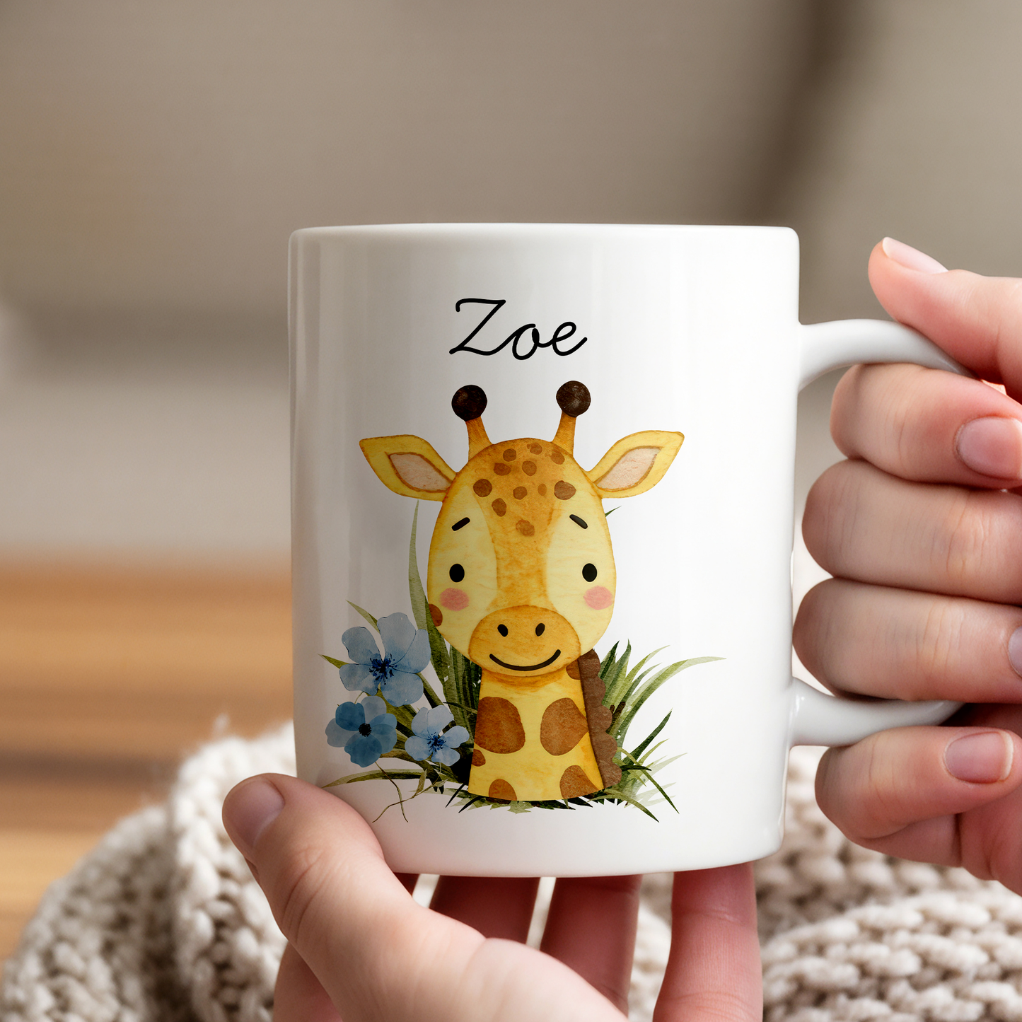Personalisierte Tasse Kinder |Kindertasse Tiere| Kinderbecher Safari Wald Hof |Kindertasse Junge Mädchen |Geschenkidee Kinder
