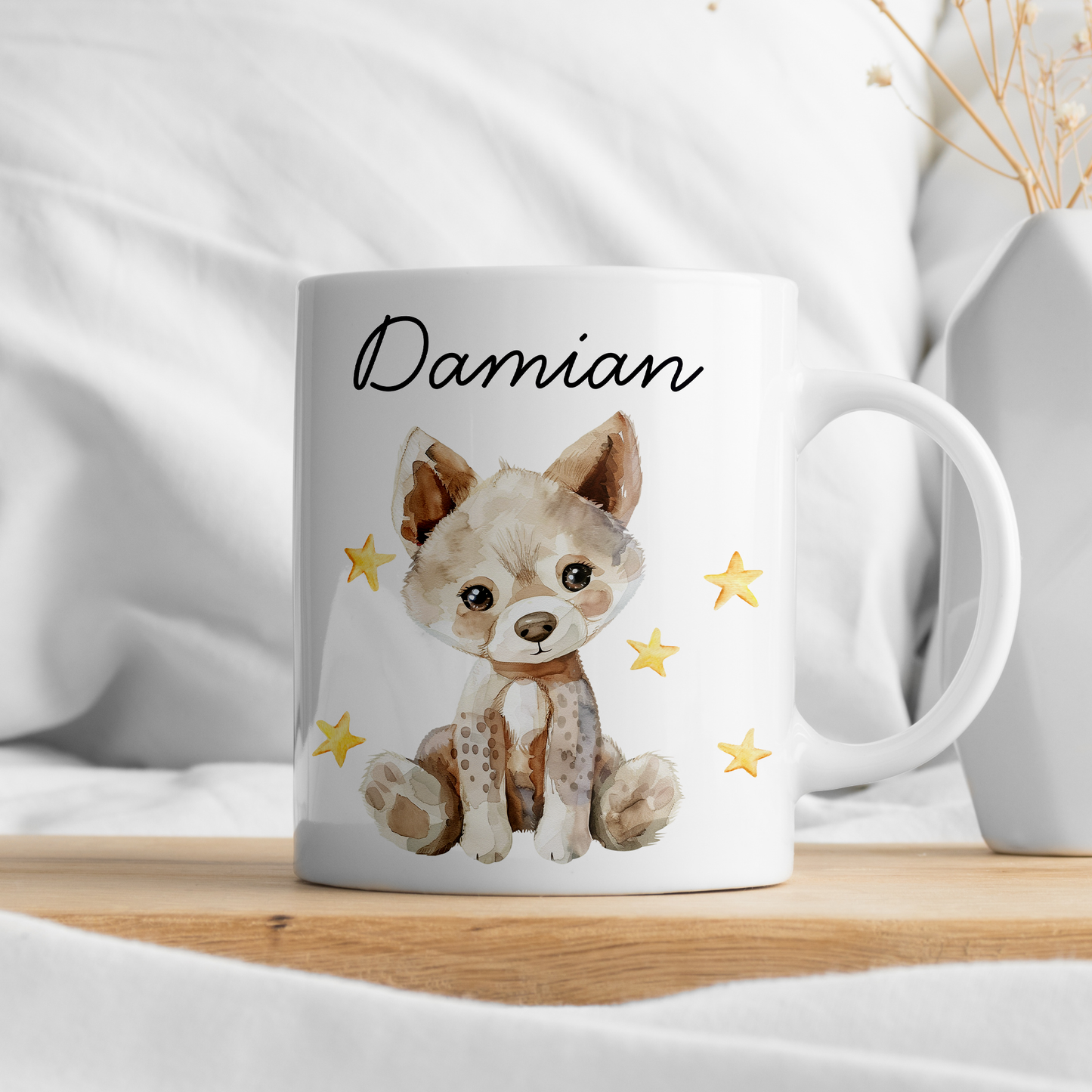 Personalisierte Tasse Kinder |Kindertasse Tiere| Kinderbecher Safari Wald Hof |Kindertasse Junge Mädchen |Geschenkidee Kinder