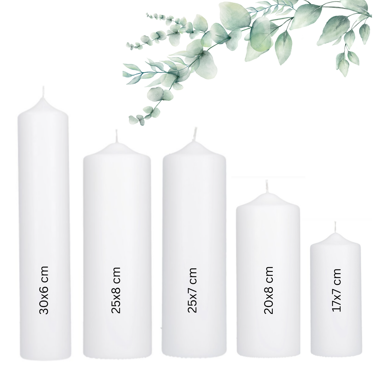 Taufkerze Regenbogen Floral Blumen Für  Jungen und Mädchen