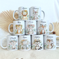 Personalisierte Tasse Kinder |Kindertasse Tiere| Kinderbecher Safari Wald Hof |Kindertasse Junge Mädchen |Geschenkidee Kinder (Kopie)