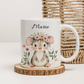 Personalisierte Tasse Kinder |Kindertasse Tiere| Kinderbecher Safari Wald Hof |Kindertasse Junge Mädchen |Geschenkidee Kinder (Kopie)