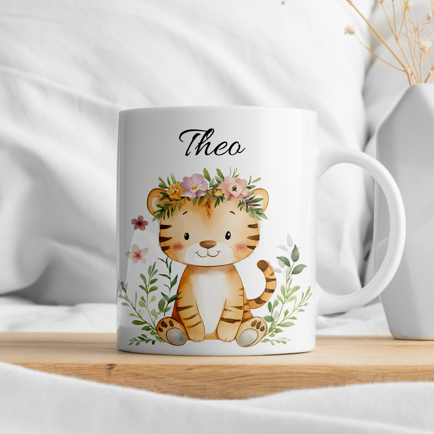 Personalisierte Tasse Kinder |Kindertasse Tiere| Kinderbecher Safari Wald Hof |Kindertasse Junge Mädchen |Geschenkidee Kinder (Kopie)