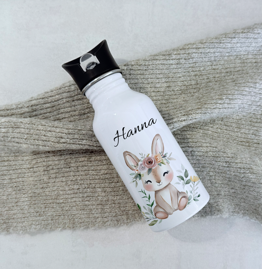 Geschenkset Personalisierte Kinder-Trinkflasche 500 ml Spardose Tasse Emaille