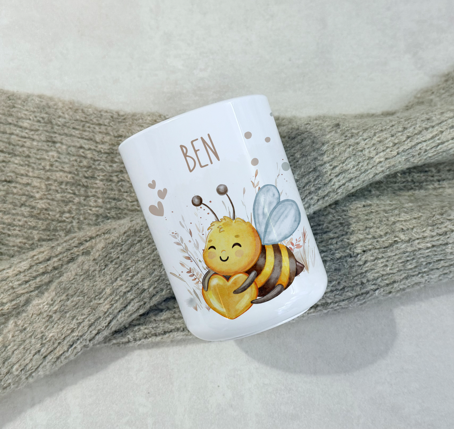 Kinderbecher Tiere, Trinkbecher aus Kunststoff, personalisiert mit Namen,Kindergartenkinder, Zahnputzbecher