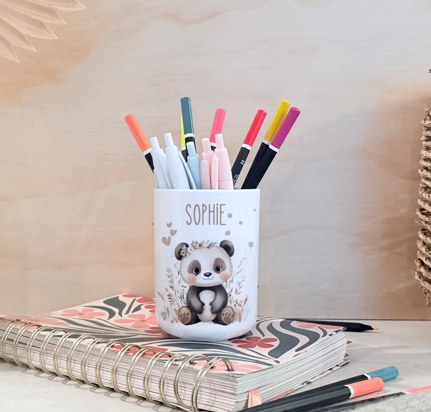 Kinderbecher Tiere, Trinkbecher aus Kunststoff, personalisiert mit Namen,Kindergartenkinder, Zahnputzbecher