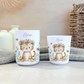 Kinderbecher Tiere, Trinkbecher aus Kunststoff, personalisiert mit Namen,Kindergartenkinder, Zahnputzbecher