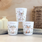 Kinderbecher Tiere, Trinkbecher aus Kunststoff, personalisiert mit Namen,Kindergartenkinder, Zahnputzbecher