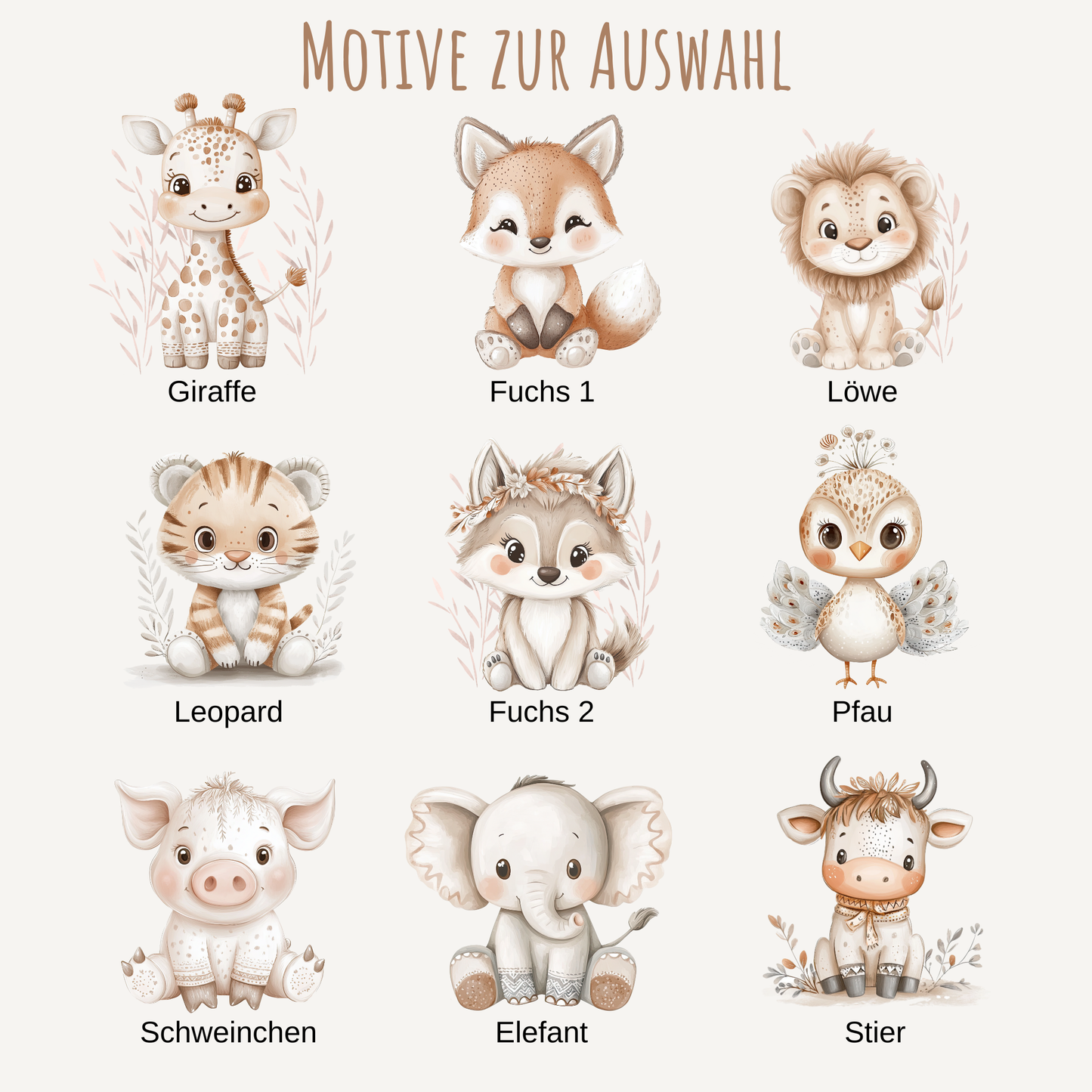 Personalisierte Tasse Kinder |Kindertasse Tiere| Kinderbecher Safari Wald Hof |Kindertasse Junge Mädchen |Geschenkidee Kinder