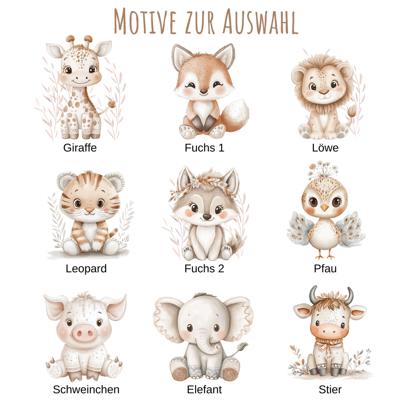 Personalisierte Spardose Kind Geschenk Geburt Taufe Geburtstag Safaritiere Waldtiere Geldgeschenk Baby Kinder Keramik Sparbüchse