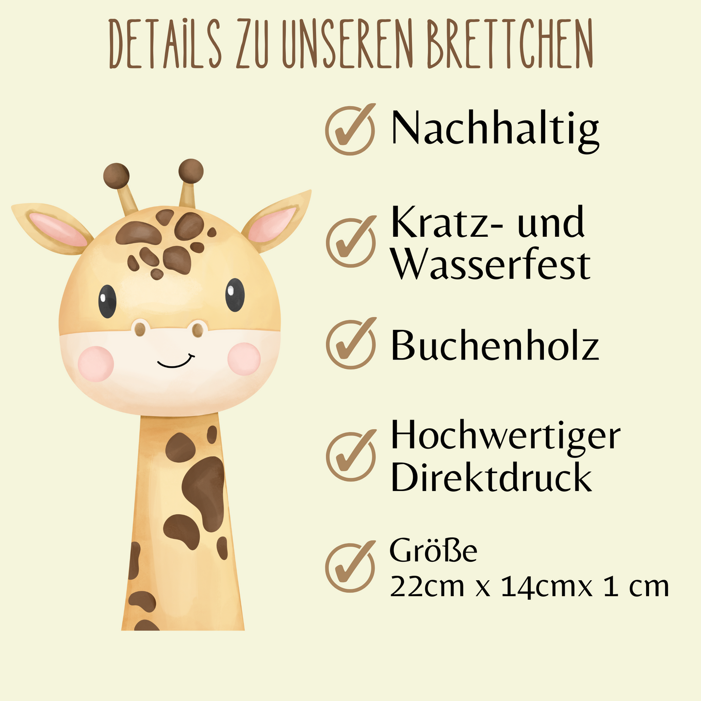 Frühstücksbrettchen Kinder, Baby Geschenk, Brettchen personalisiert, Geburtstagsgeschenk, Frühstücksbrett, Taufgeschenk, 1. Geburtstag