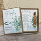 Personalisiertes Geldgeschenk Fisch Taube zur Firmung, Kommunion, Konfirmation, Jugendweihe – Geschenkbox mit Reagenzglas im Boho-Stil