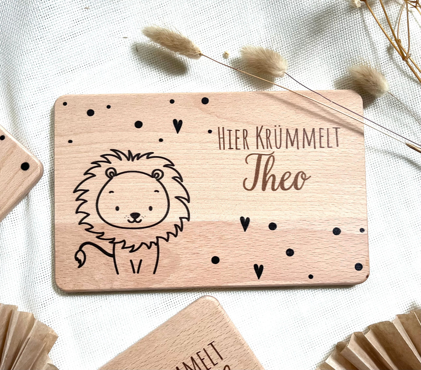 Frühstücksbrettchen Kinder, Baby Geschenk, Brettchen personalisiert, Geburtstagsgeschenk, Frühstücksbrett, Taufgeschenk, 1. Geburtstag