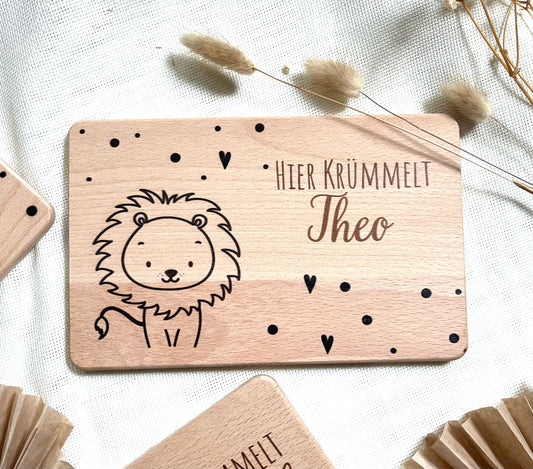 Frühstücksbrettchen Kinder, Baby Geschenk, Brettchen personalisiert, Geburtstagsgeschenk, Frühstücksbrett, Taufgeschenk, 1. Geburtstag