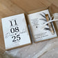 Personalisiertes Geldgeschenk zur Hochzeit-– Geschenkbox mit Reagenzglas &  im Boho-Stil – Hochzeitsgeschenk für Brautpaar