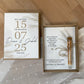 Personalisiertes Geldgeschenk zur Hochzeit-– Geschenkbox mit Reagenzglas &  im Boho-Stil – Hochzeitsgeschenk für Brautpaar