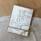 Personalisiertes Geldgeschenk zur Hochzeit-– Geschenkbox mit Reagenzglas &  im Boho-Stil – Hochzeitsgeschenk für Brautpaar