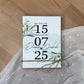 Personalisiertes Geldgeschenk zur Hochzeit-– Geschenkbox mit Reagenzglas &  im Boho-Stil – Hochzeitsgeschenk für Brautpaar