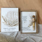 Personalisiertes Geldgeschenk zur Hochzeit-– Geschenkbox mit Reagenzglas &  im Boho-Stil – Hochzeitsgeschenk für Brautpaar