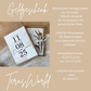 Personalisiertes Geldgeschenk zur Hochzeit-– Geschenkbox mit Reagenzglas &  im Boho-Stil – Hochzeitsgeschenk für Brautpaar