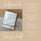 Personalisiertes Geldgeschenk zur Hochzeit-– Geschenkbox mit Reagenzglas &  im Boho-Stil – Hochzeitsgeschenk für Brautpaar