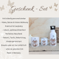 Geschenkset Personalisierte Kinder-Trinkflasche 500 ml Spardose Tasse Emaille