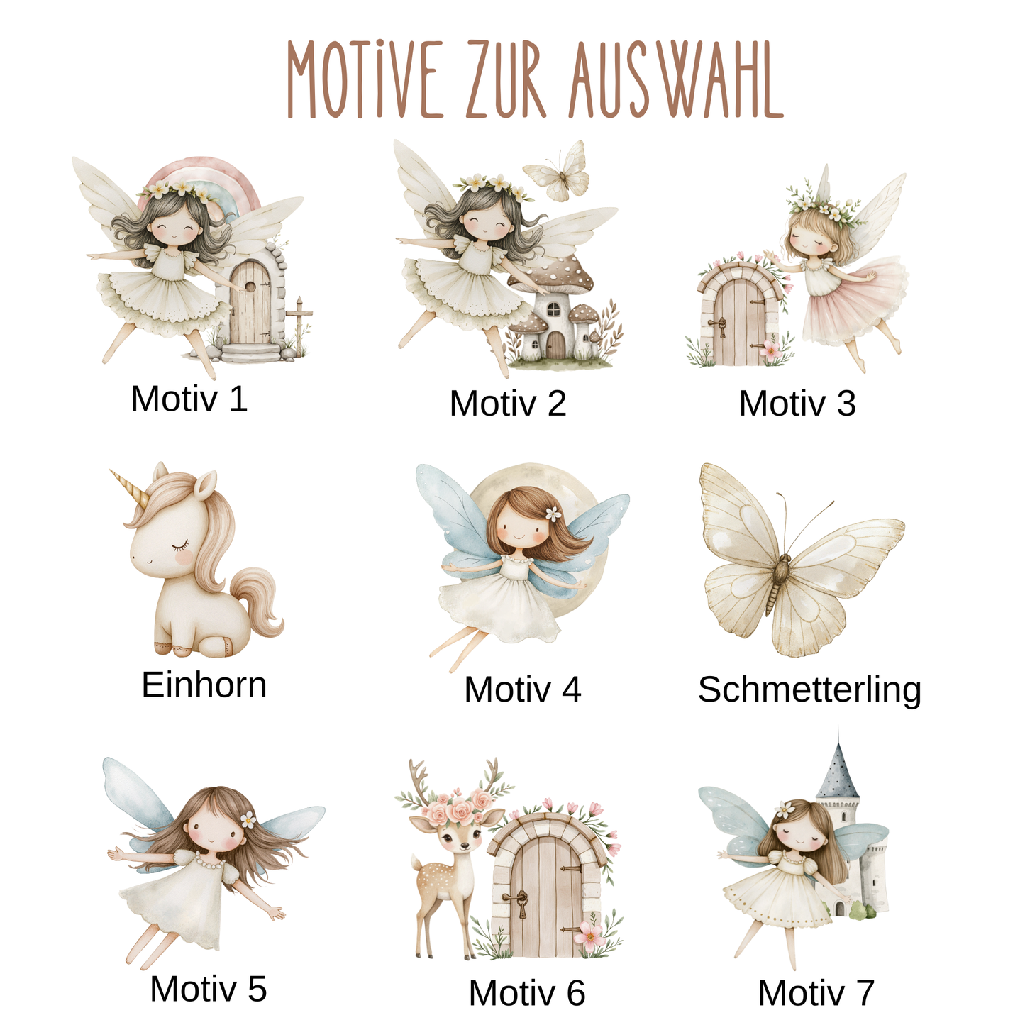 Personalisierte Tasse Kinder Märchenwelt |Kindertasse Tiere| Kinderbecher Safari Wald Hof |Kindertasse Junge Mädchen |Geschenkidee Kinder