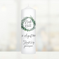 Hochzeitskerze Eukalyptus Kranz Personalisiert