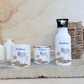 Geschenkset Personalisierte Kinder-Trinkflasche 500 ml Spardose Tasse Emaille