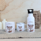 Geschenkset Personalisierte Kinder-Trinkflasche 500 ml Spardose Tasse Emaille