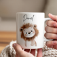Personalisierte Tasse Kinder |Kindertasse Tiere| Kinderbecher Safari Wald Hof |Kindertasse Junge Mädchen |Geschenkidee Kinder