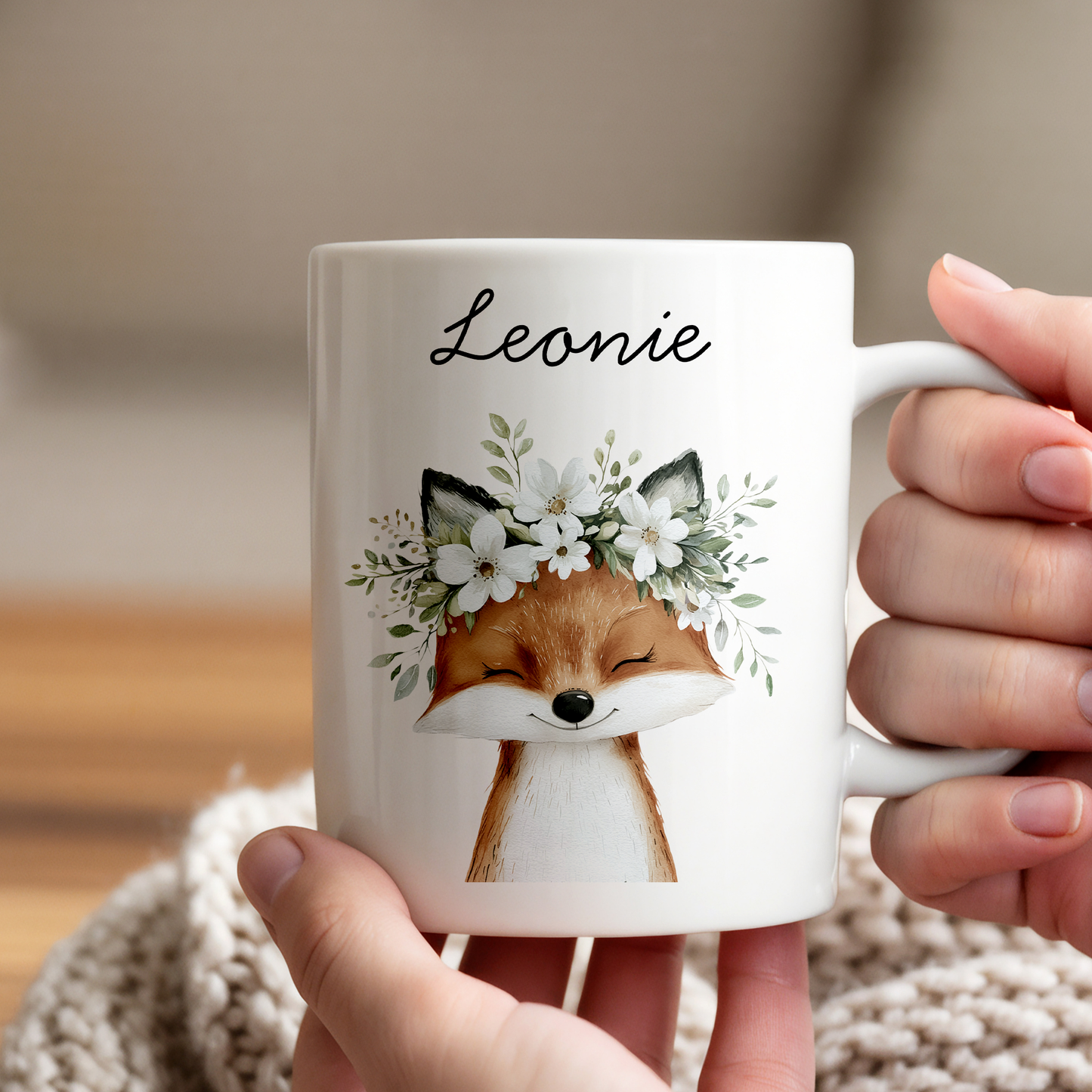 Personalisierte Tasse Kinder |Kindertasse Tiere| Kinderbecher Safari Wald Hof |Kindertasse Junge Mädchen |Geschenkidee Kinder