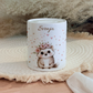 Personalisierte Spardose Kind Geschenk Geburt Taufe Geburtstag Waldtiere Geldgeschenk Baby Kinder Keramik Sparbüchse