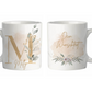 Personalisierte Tasse mit Namen, Buchstaben und Wunschtext Für Männer und Frauen