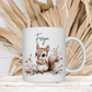 Personalisierte Tasse Kinder |Kindertasse Tiere| Kinderbecher Safari Wald Hof |Kindertasse Junge Mädchen |Geschenkidee Kinder