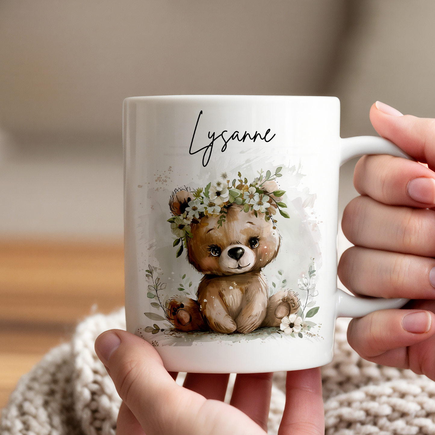 Personalisierte Tasse Kinder |Kindertasse Tiere| Kinderbecher Safari Wald Hof |Kindertasse Junge Mädchen |Geschenkidee Kinder