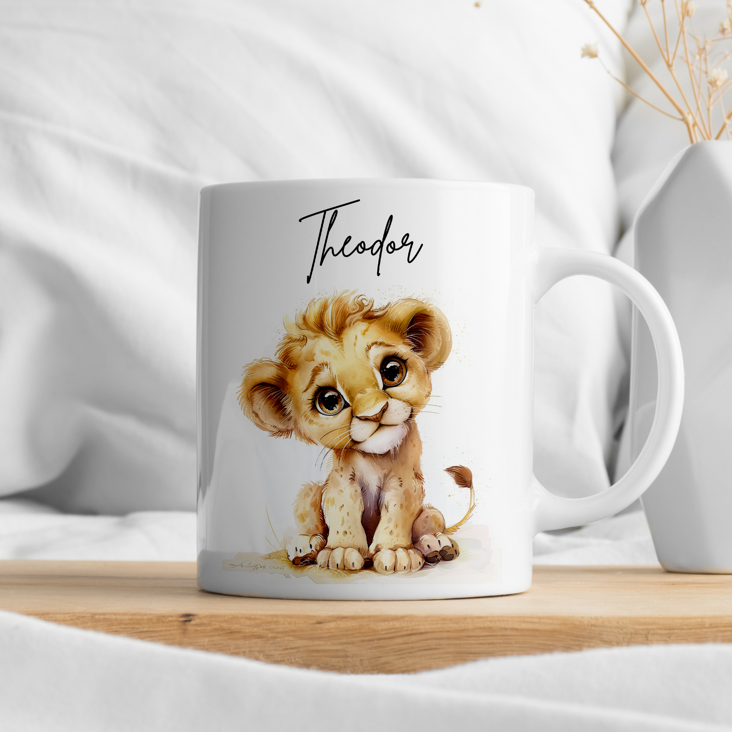 Personalisierte Tasse Kinder |Kindertasse Tiere| Kinderbecher Safari Wald Hof |Kindertasse Junge Mädchen |Geschenkidee Kinder