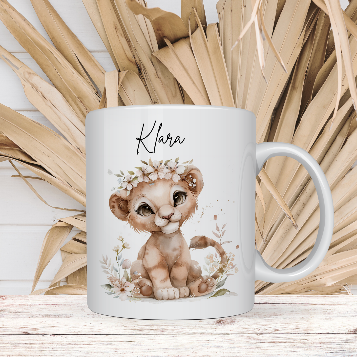 Personalisierte Tasse Kinder |Kindertasse Tiere| Kinderbecher Safari Wald Hof |Kindertasse Junge Mädchen |Geschenkidee Kinder