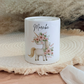 Personalisierte Spardose Kind Geschenk Geburt Taufe Geburtstag Märchenwelt Geldgeschenk Baby Kinder Keramik Sparbüchse Mädchen Fee Märchen