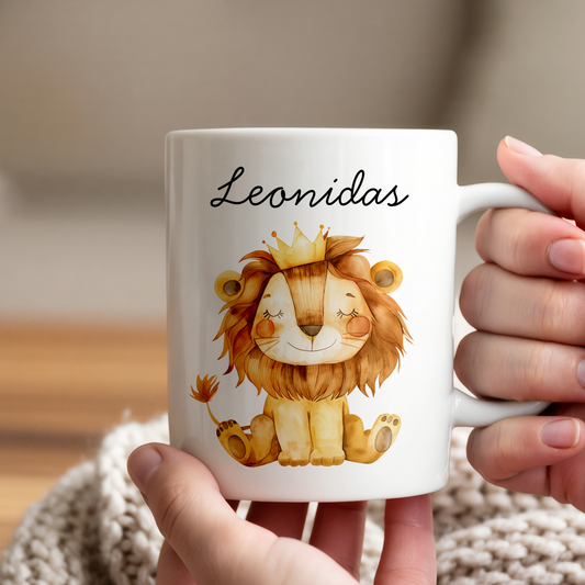 Personalisierte Tasse Kinder |Kindertasse Tiere| Kinderbecher Safari Wald Hof |Kindertasse Junge Mädchen |Geschenkidee Kinder