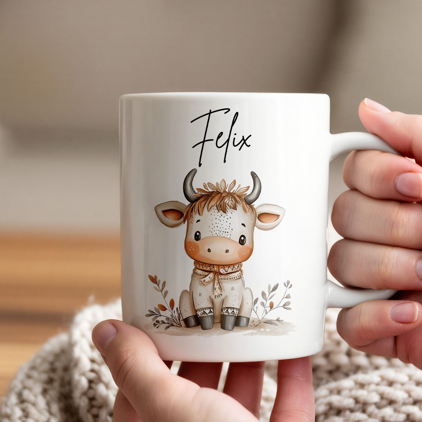 Personalisierte Tasse Kinder |Kindertasse Tiere| Kinderbecher Safari Wald Hof |Kindertasse Junge Mädchen |Geschenkidee Kinder