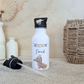 Personalisierte Kinder-Trinkflasche 500 ml | Edelstahl, Süße Tiere & Name | Geschenk zur Geburt, Taufe Geburtstag