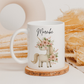 Personalisierte Tasse Kinder Märchenwelt |Kindertasse Tiere| Kinderbecher Safari Wald Hof |Kindertasse Junge Mädchen |Geschenkidee Kinder