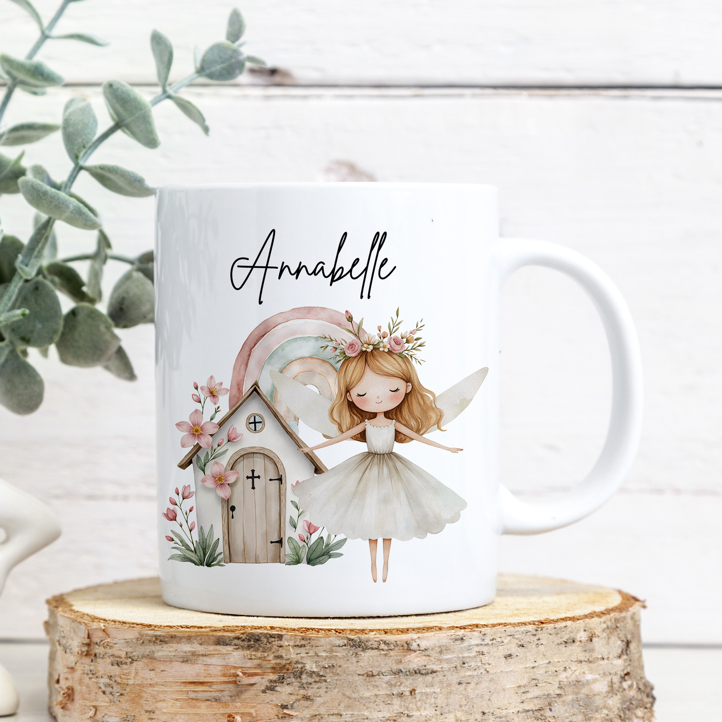 Personalisierte Tasse Kinder Märchenwelt |Kindertasse Tiere| Kinderbecher Safari Wald Hof |Kindertasse Junge Mädchen |Geschenkidee Kinder