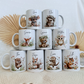 Personalisierte Tasse Kinder |Kindertasse Tiere| Kinderbecher Safari Wald Hof |Kindertasse Junge Mädchen |Geschenkidee Kinder
