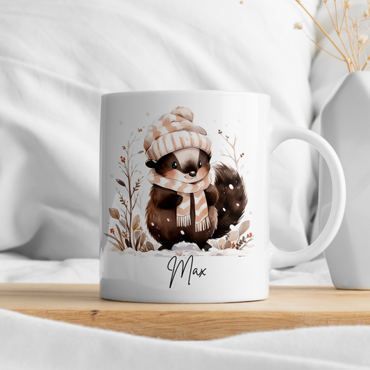 Personalisierte Tasse Kinder |Kindertasse Tiere| Kinderbecher Safari Wald Hof |Kindertasse Junge Mädchen |Geschenkidee Kinder
