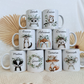 Personalisierte Tasse Kinder |Kindertasse Tiere| Kinderbecher Safari Wald Hof |Kindertasse Junge Mädchen |Geschenkidee Kinder