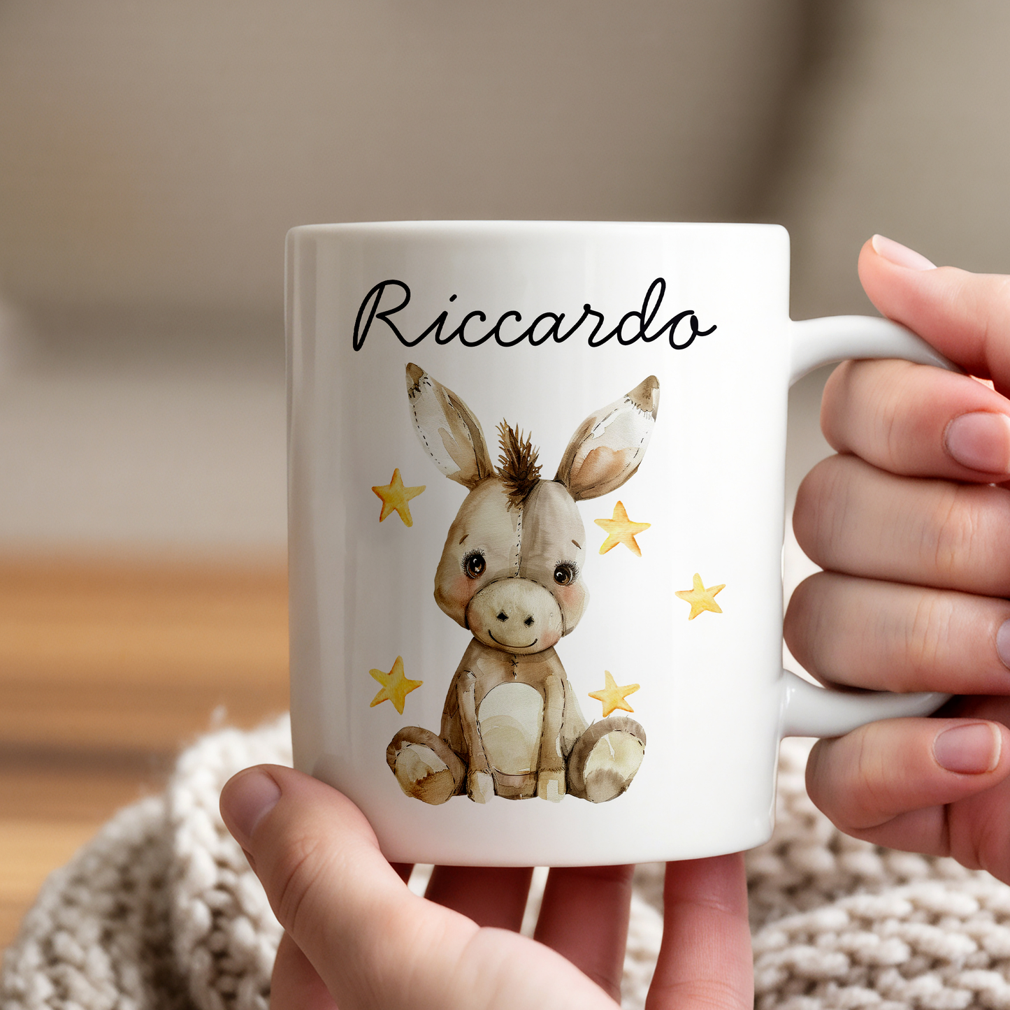Personalisierte Tasse Kinder |Kindertasse Tiere| Kinderbecher Safari Wald Hof |Kindertasse Junge Mädchen |Geschenkidee Kinder