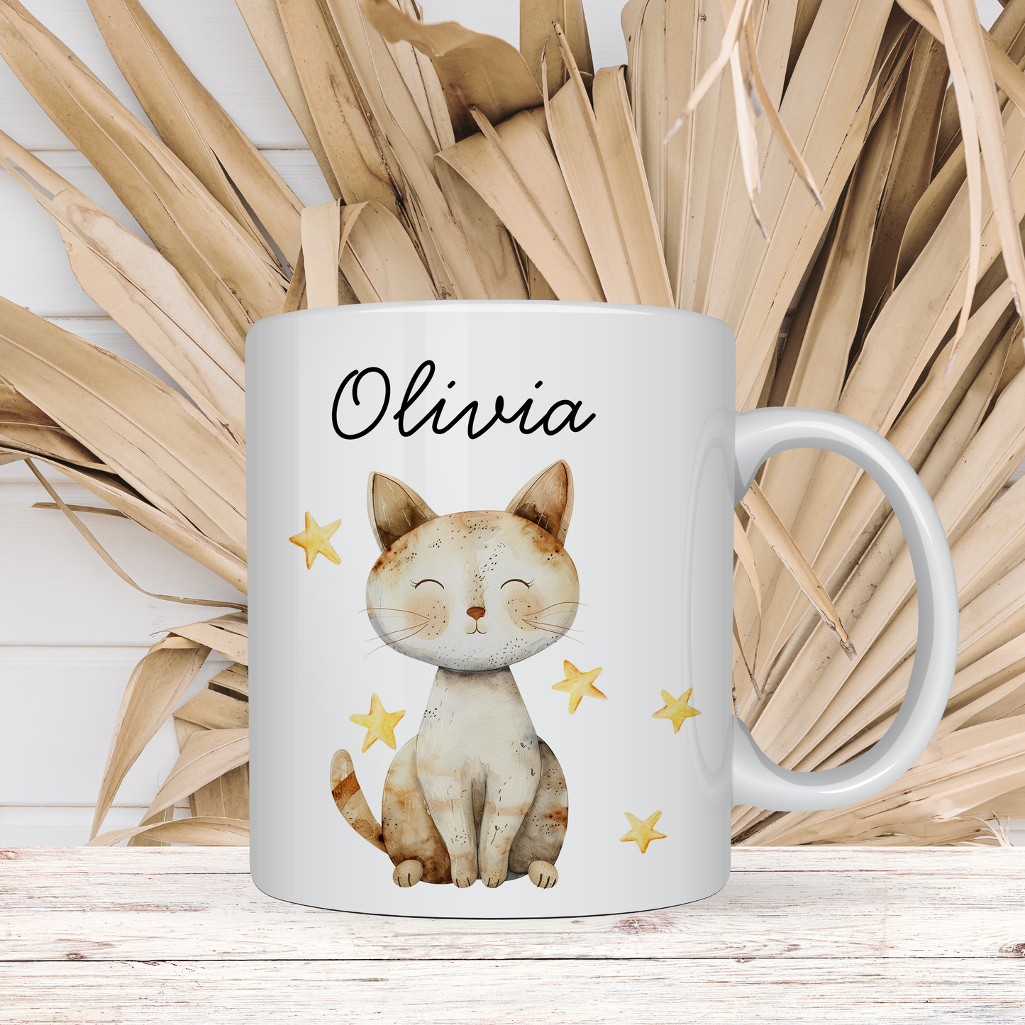 Personalisierte Tasse Kinder |Kindertasse Tiere| Kinderbecher Safari Wald Hof |Kindertasse Junge Mädchen |Geschenkidee Kinder